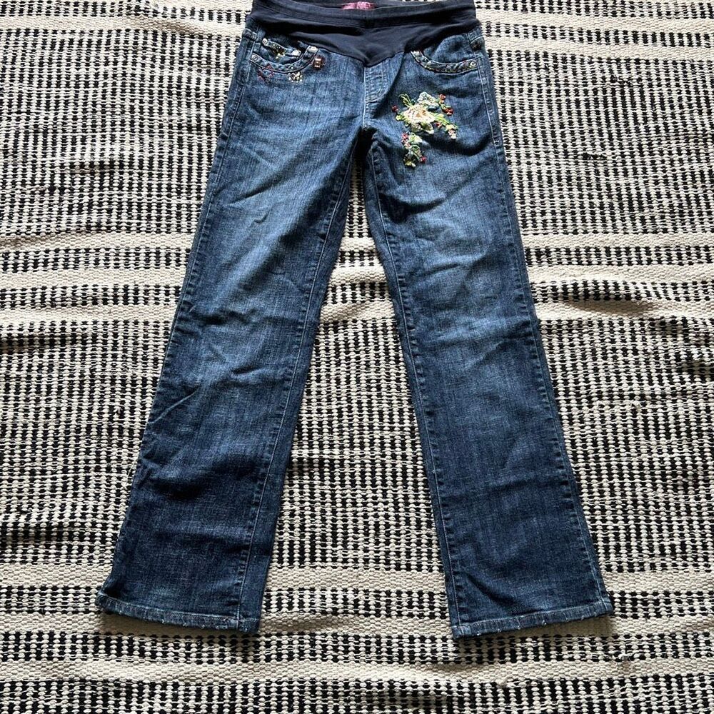 Celebrity Pink Maternity Size Small y2k Vintage maternity Denim Jeans